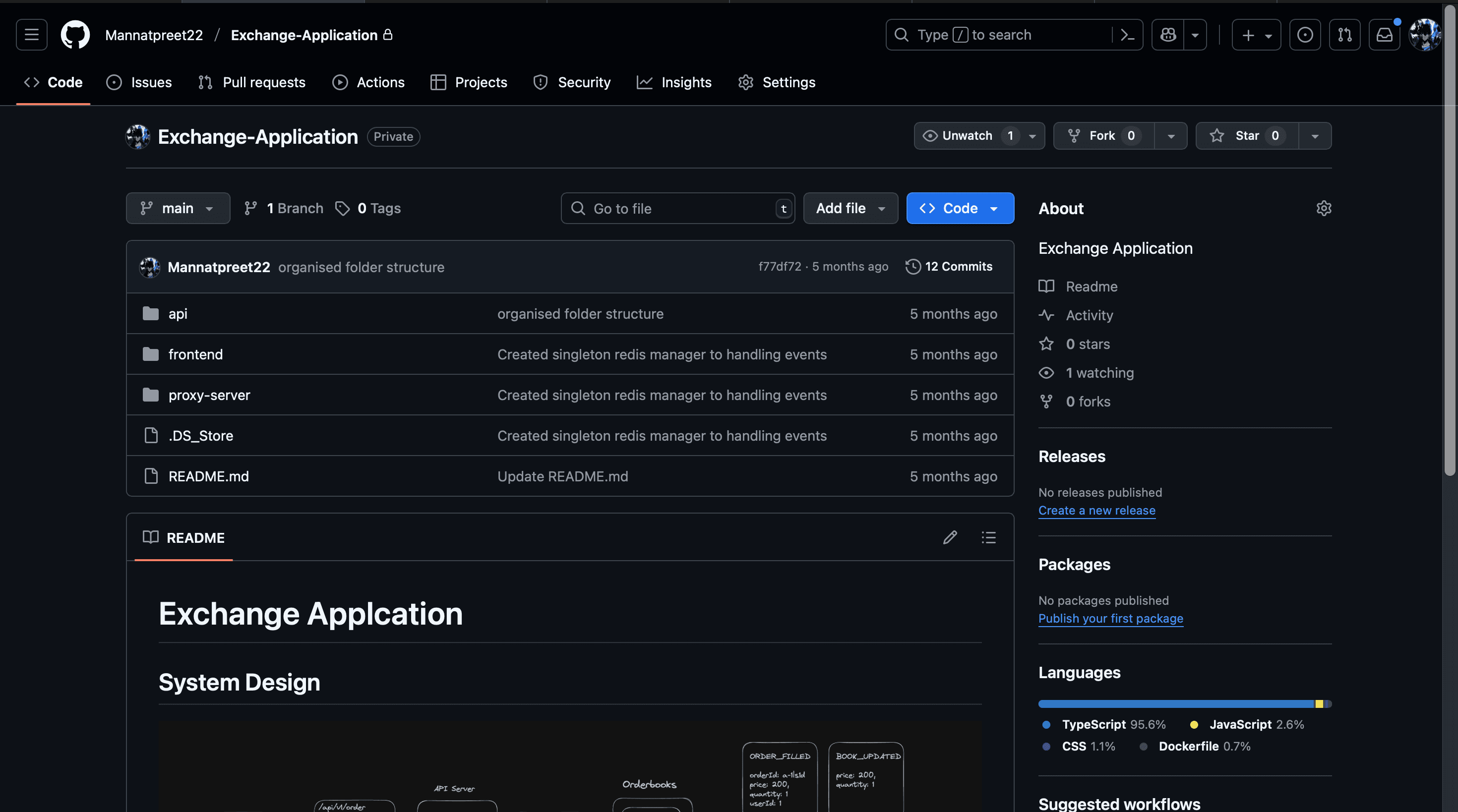 Exchange Application screenshot
