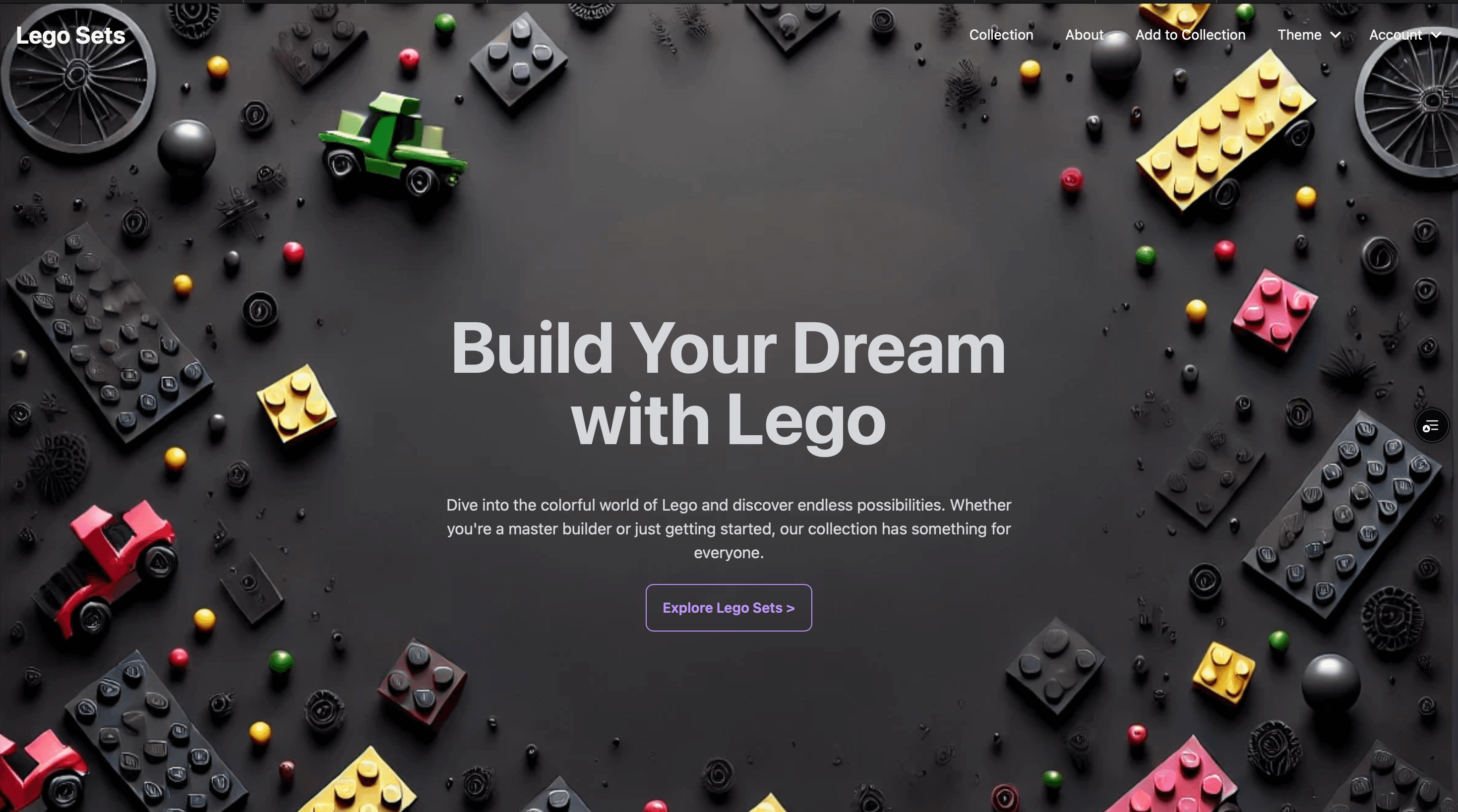Lego Sets Explorer screenshot